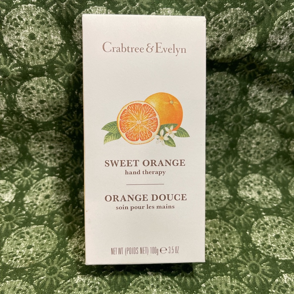Crabtree & Evelyn Tarocco Orange Eucalyptus & Sage Hand Therapy 3.5 oz New